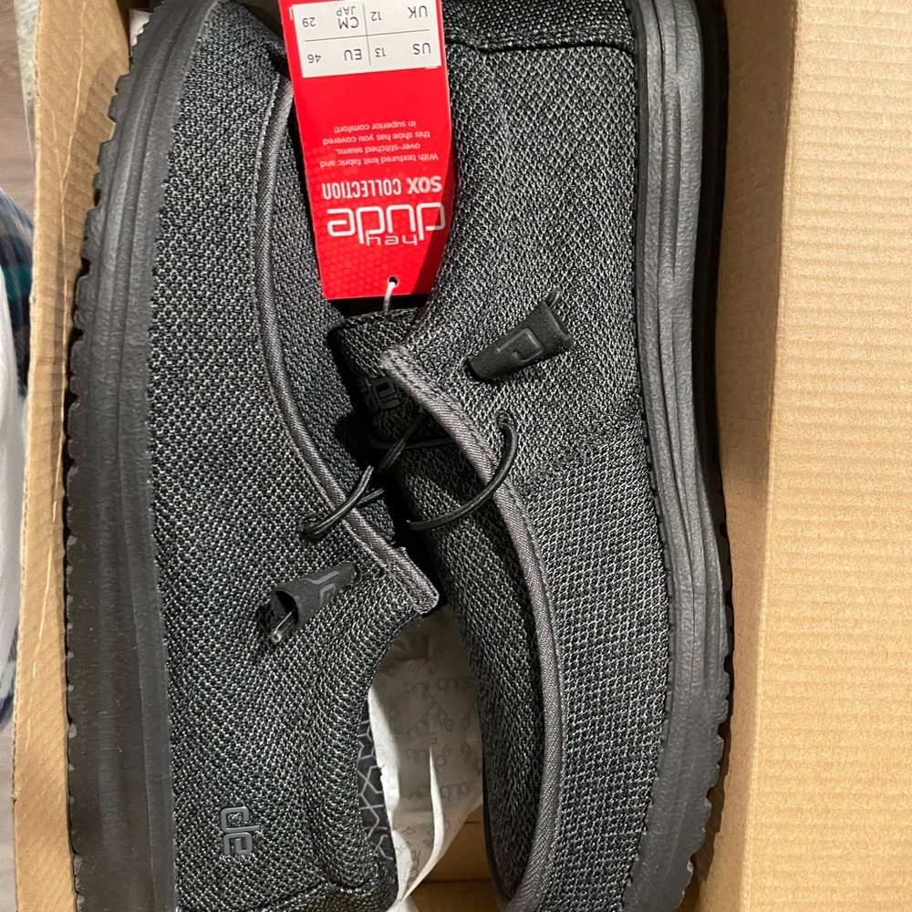Hey Dude Wally Sox Micro Total Black